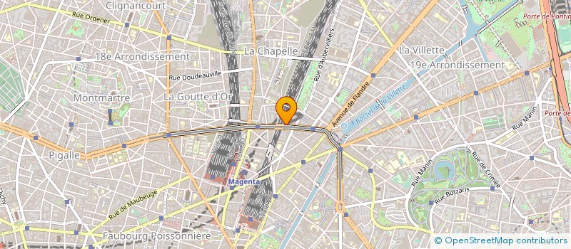 localisation de l'entreprise ENTREPRISE LUX à PARIS