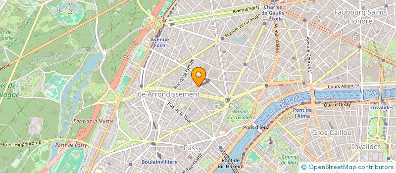 localisation de l'entreprise ENTREPRISE LYNE DESORMEAUX  PARIS