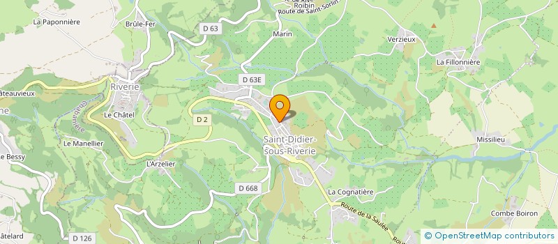 localisation de l'entreprise ENTREPRISE LYONNAISE D INSTALLATIONS TECHNIQUES ET ELECTRIQUES  CHABANIERE