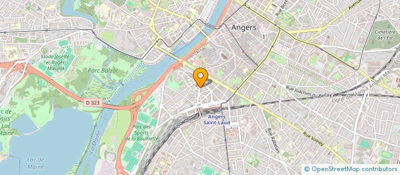 localisation de l'entreprise ENTREPRISE MACONNERIE BATIMENT TURSUN  ANGERS