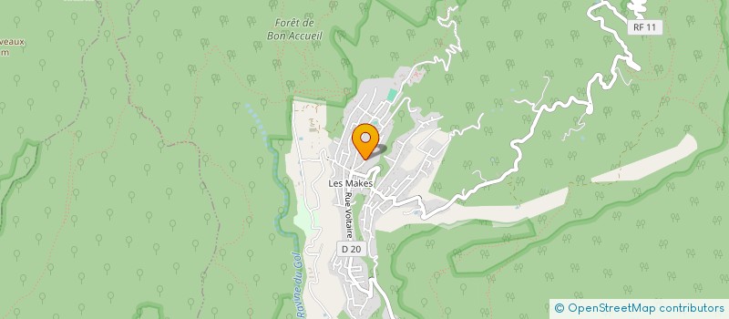 localisation de l'entreprise ENTREPRISE MACONNERIE GENERALE BATIMENT REUNION  SAINT-LOUIS