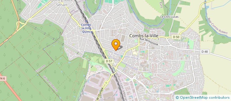 localisation de l'entreprise ENTREPRISE MAHMOU  COMBS-LA-VILLE
