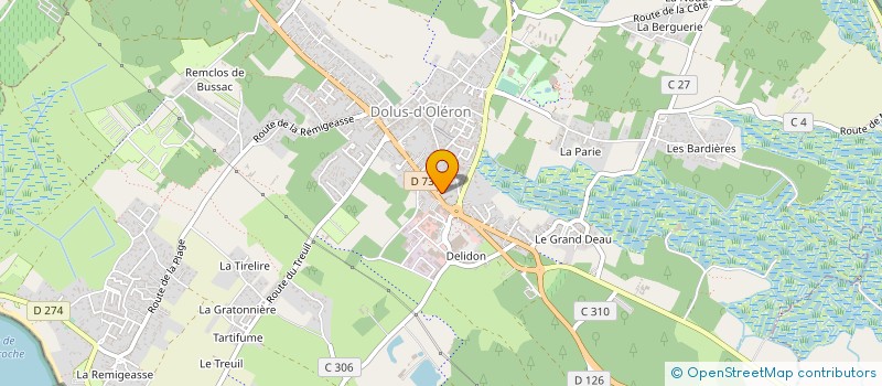 localisation de l'entreprise ENTREPRISE MAIGRE FILS à DOLUS-D'OLERON