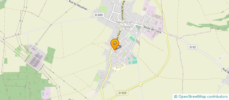 localisation de l'entreprise ENTREPRISE MAINTENANCE GESTION SERVICE à NEUILLY-EN-THELLE