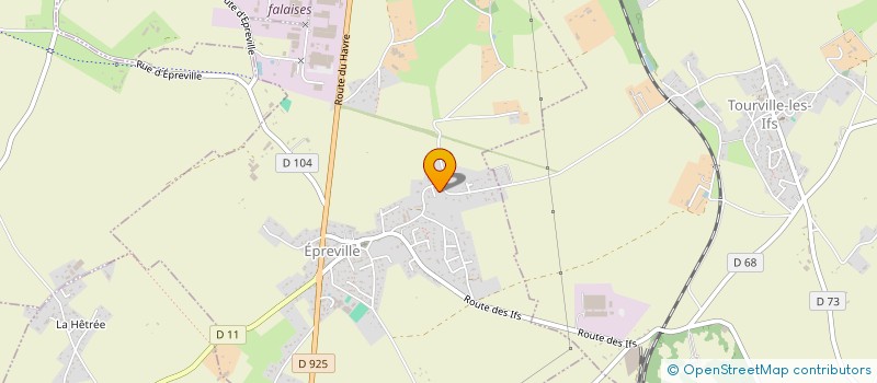 localisation de l'entreprise ENTREPRISE MALANDAIN FILS à EPREVILLE