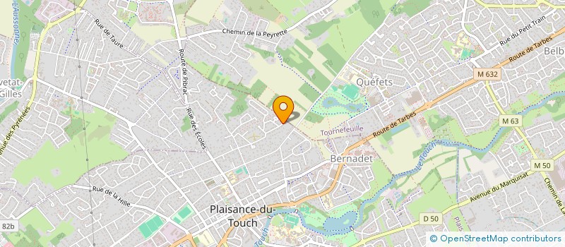 localisation de l'entreprise ENTREPRISE MALHERBE  PLAISANCE-DU-TOUCH