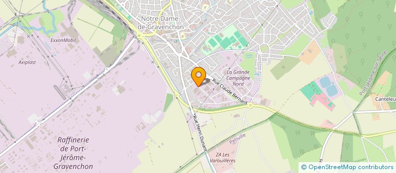 localisation de l'entreprise ENTREPRISE MALHERBES à PORT-JEROME-SUR-SEINE