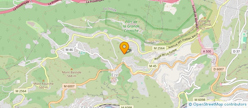 localisation de l'entreprise ENTREPRISE MARCEL MOROTTI  EZE