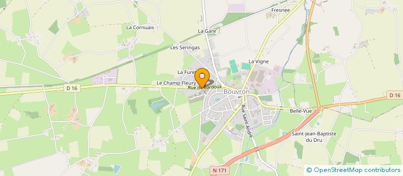 localisation de l'entreprise ENTREPRISE MARCHAND à BOUVRON