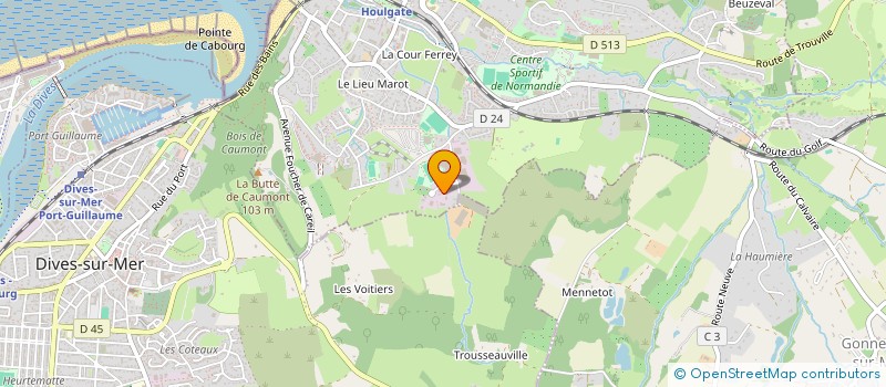 localisation de l'entreprise ENTREPRISE MARCHAND à HOULGATE
