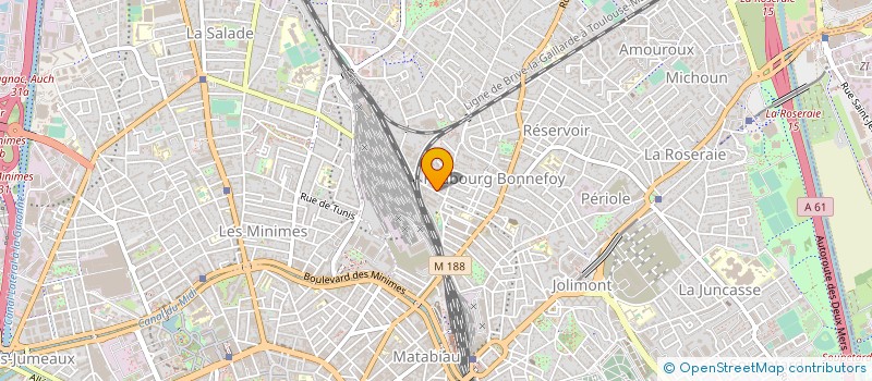 localisation de l'entreprise ENTREPRISE MARCHAND à TOULOUSE
