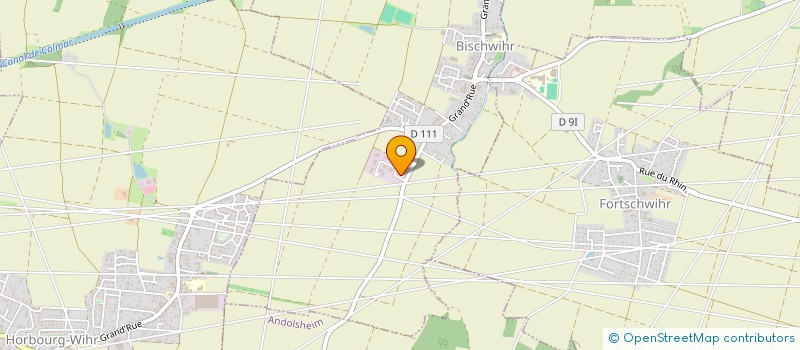 localisation de l'entreprise ENTREPRISE MARIO RICCHIUTI  BISCHWIHR