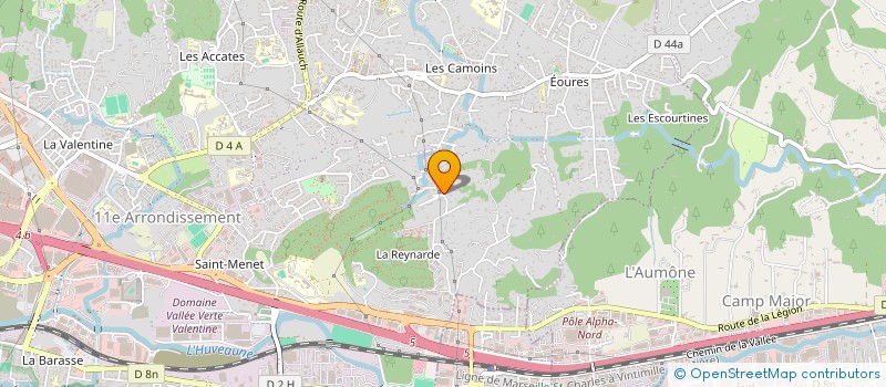 localisation de l'entreprise ENTREPRISE MARSILIO à MARSEILLE