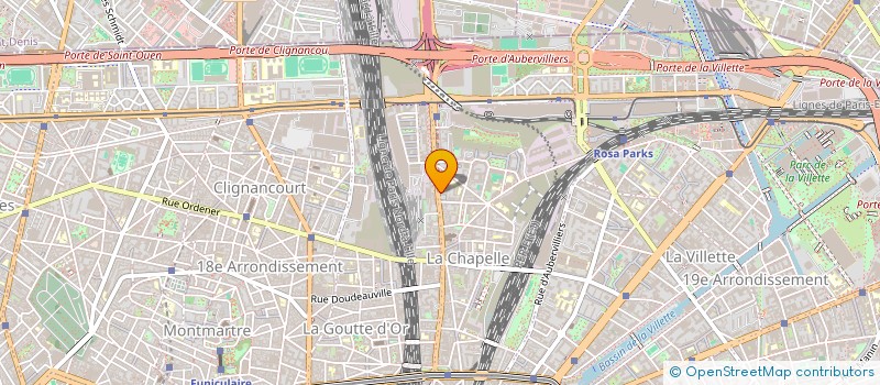 localisation de l'entreprise ENTREPRISE MARTINET  PARIS