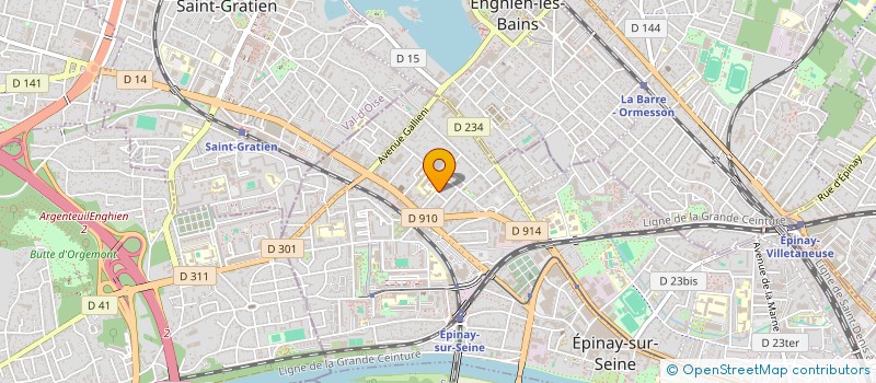localisation de l'entreprise ENTREPRISE MASSE SARL à EPINAY-SUR-SEINE