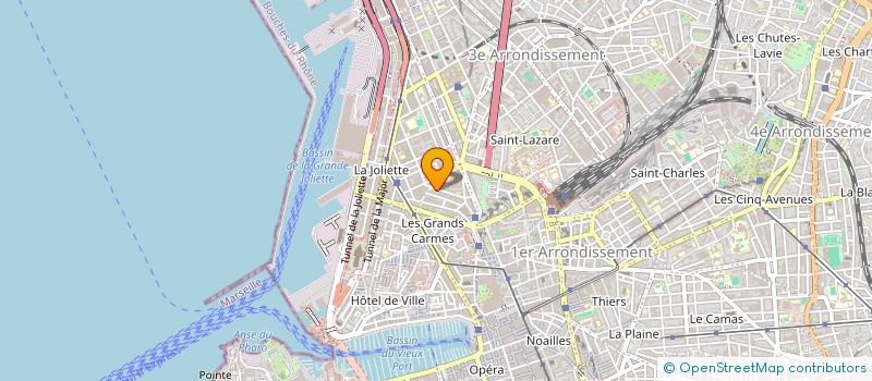 localisation de l'entreprise ENTREPRISE MAYADE ET FILS à MARSEILLE