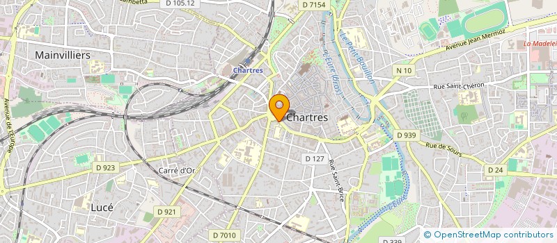 localisation de l'entreprise ENTREPRISE MAYEUR à CHARTRES