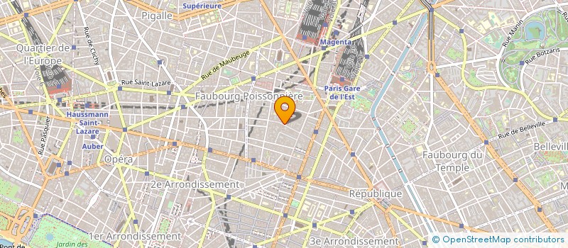 localisation de l'entreprise ENTREPRISE MEDEN à PARIS
