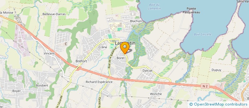 localisation de l'entreprise ENTREPRISE MEDIATION ET ARBITRAGE à LAMENTIN