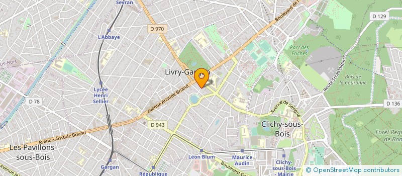localisation de l'entreprise ENTREPRISE MEDINA  LIVRY-GARGAN