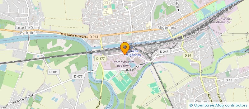localisation de l'entreprise ENTREPRISE MEDINA à MIGENNES