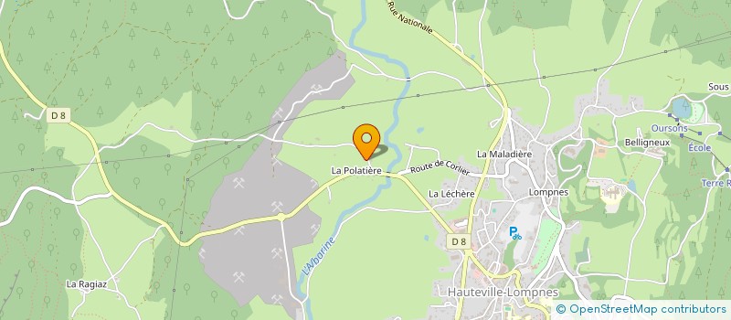 localisation de l'entreprise ENTREPRISE MEYGRET à PLATEAU D'HAUTEVILLE