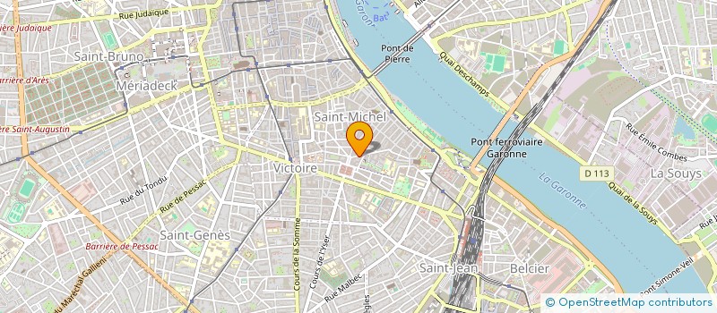 localisation de l'entreprise ENTREPRISE MICAELO FRERES à BORDEAUX