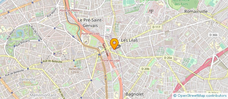 localisation de l'entreprise ENTREPRISE MICHEL  PARIS