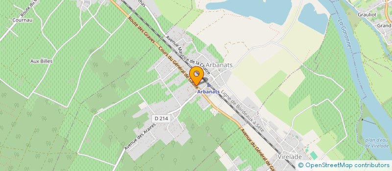 localisation de l'entreprise ENTREPRISE MICHEL FIOROTTO  ARBANATS