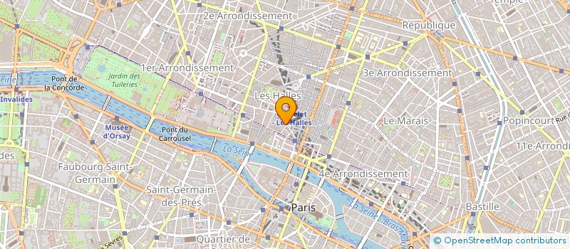 localisation de l'entreprise ENTREPRISE MIGNOT à PARIS