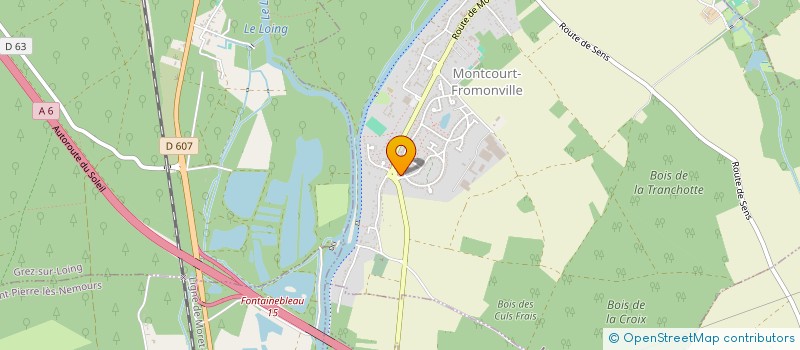 localisation de l'entreprise ENTREPRISE MIRANDA FARIA  MONTCOURT-FROMONVILLE