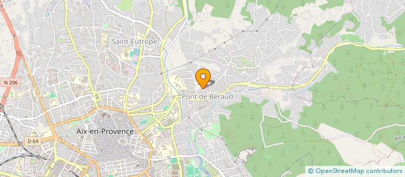 localisation de l'entreprise ENTREPRISE MIRETTI à AIX-EN-PROVENCE