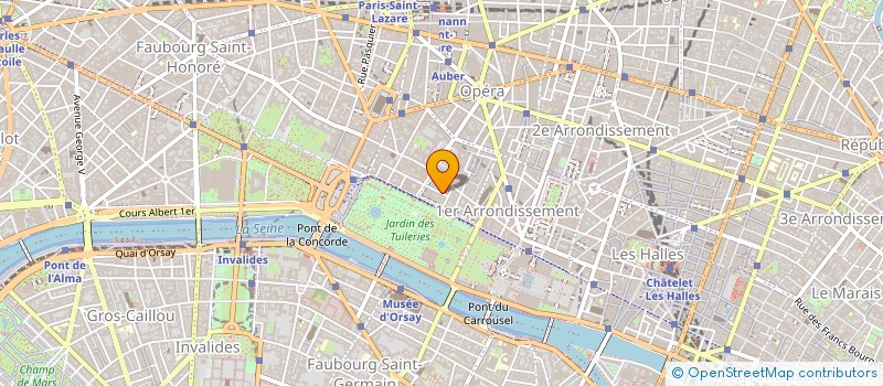 localisation de l'entreprise ENTREPRISE MODERNE MACONNERIE MARBRERIE à PARIS