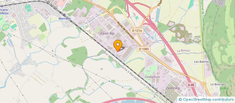 localisation de l'entreprise ENTREPRISE MONIN PICARD à VOREPPE