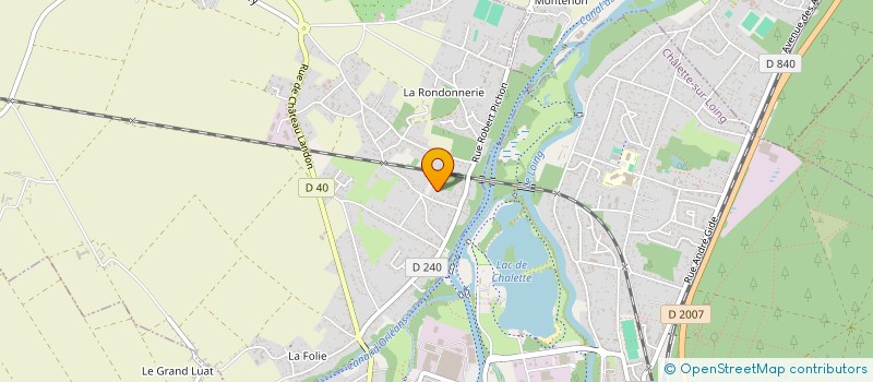 localisation de l'entreprise ENTREPRISE MONTARGOISE DE FACONNAGE ET CONDITIONNEMENT à CORQUILLEROY