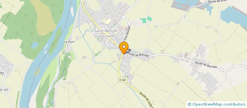 localisation de l'entreprise ENTREPRISE MONTEIRO SERGIO à SAINT-BENOIT-SUR-LOIRE