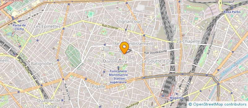 localisation de l'entreprise ENTREPRISE MONTMARTROISE DE RENOVATION TOUS CORPS D'ETAT  PARIS