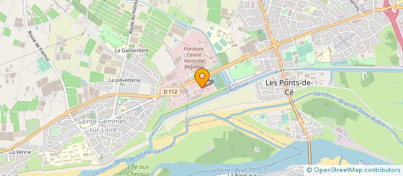 localisation de l'entreprise ENTREPRISE MORESVE à LES PONTS-DE-CE