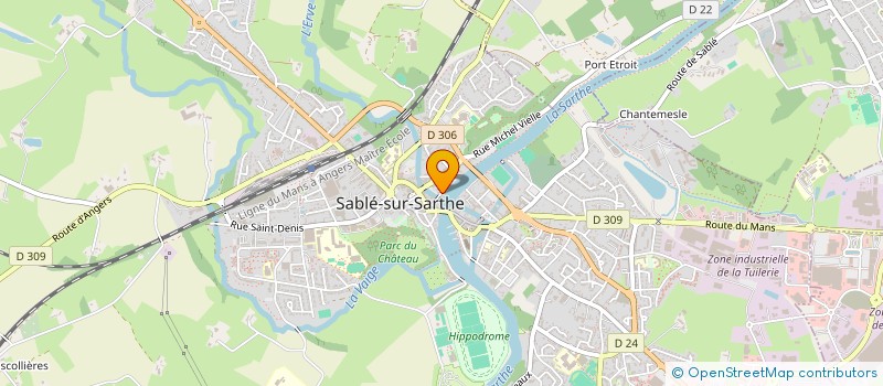 localisation de l'entreprise ENTREPRISE MORIN EURL  AUVERS-LE-HAMON