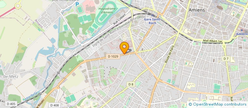 localisation de l'entreprise ENTREPRISE MORONVALLE à AMIENS