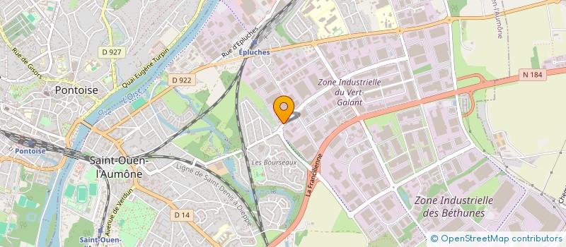 localisation de l'entreprise ENTREPRISE MULOT à SAINT-OUEN-L'AUMONE