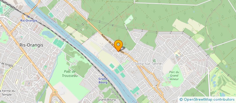 localisation de l'entreprise ENTREPRISE MULTI TRAVAUX BATIMENT à SOISY-SUR-SEINE