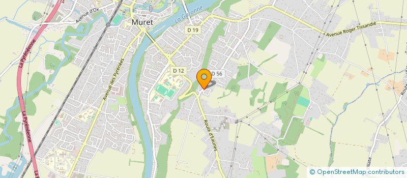 localisation de l'entreprise ENTREPRISE MURETAINE D'INSERTION à MURET