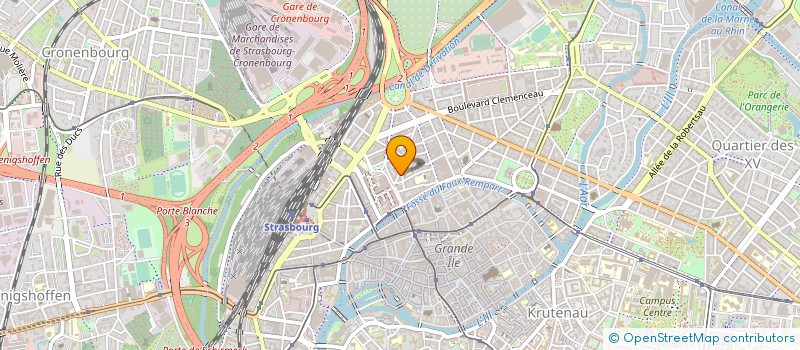 localisation de l'entreprise ENTREPRISE MUTSCHLER à STRASBOURG