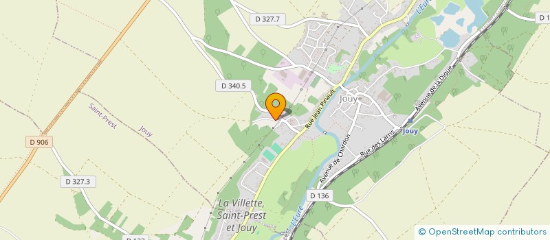 localisation de l'entreprise ENTREPRISE NANO à JOUY