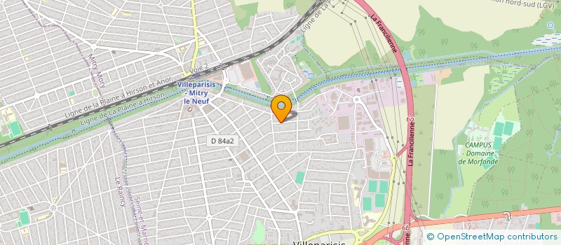 localisation de l'entreprise ENTREPRISE NAPOL à VILLEPARISIS
