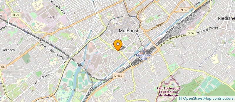 localisation de l'entreprise ENTREPRISE NATIONALE DE COORDINATION  MULHOUSE