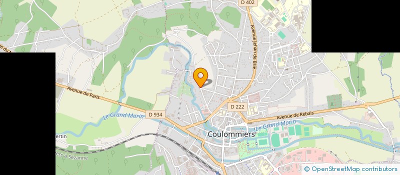 localisation de l'entreprise ENTREPRISE NIVAULT à COULOMMIERS