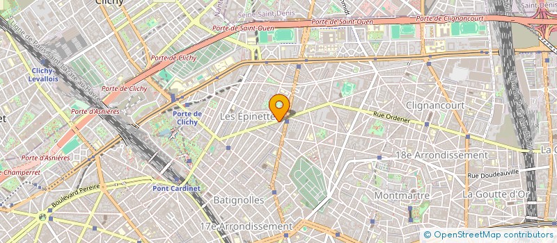 localisation de l'entreprise ENTREPRISE NOEL à PARIS