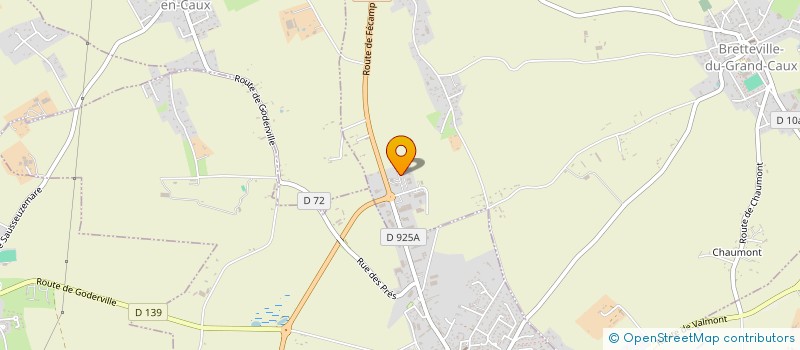 localisation de l'entreprise ENTREPRISE NORMANDE DE PLAQUISTERIE à BRETTEVILLE-DU-GRAND-CAUX